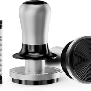 58mm Espresso Tamper with Sound Feedback, 30lb Constant Pressure, Coffee Calibrated Spring Loaded Tamper, 58.35mm Espresso Tamper Tool for 58mm Portafilter,  Tamper